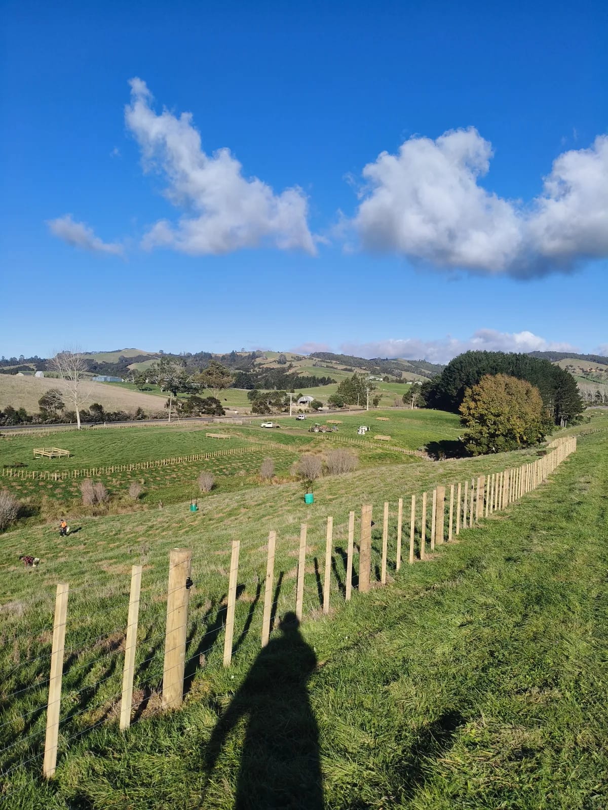 kaiaua fencing country landscape